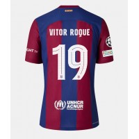 Maglie da calcio Barcelona Vitor Roque #19 Prima Maglia Femminile 2023-24 Manica Corta